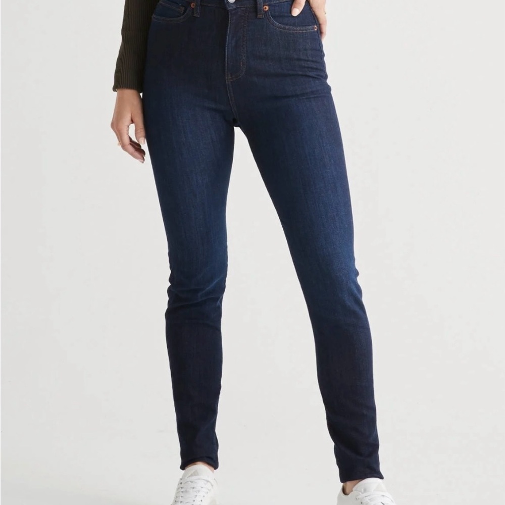 Juicy Couture Dark Blue Jeans - stretch waist